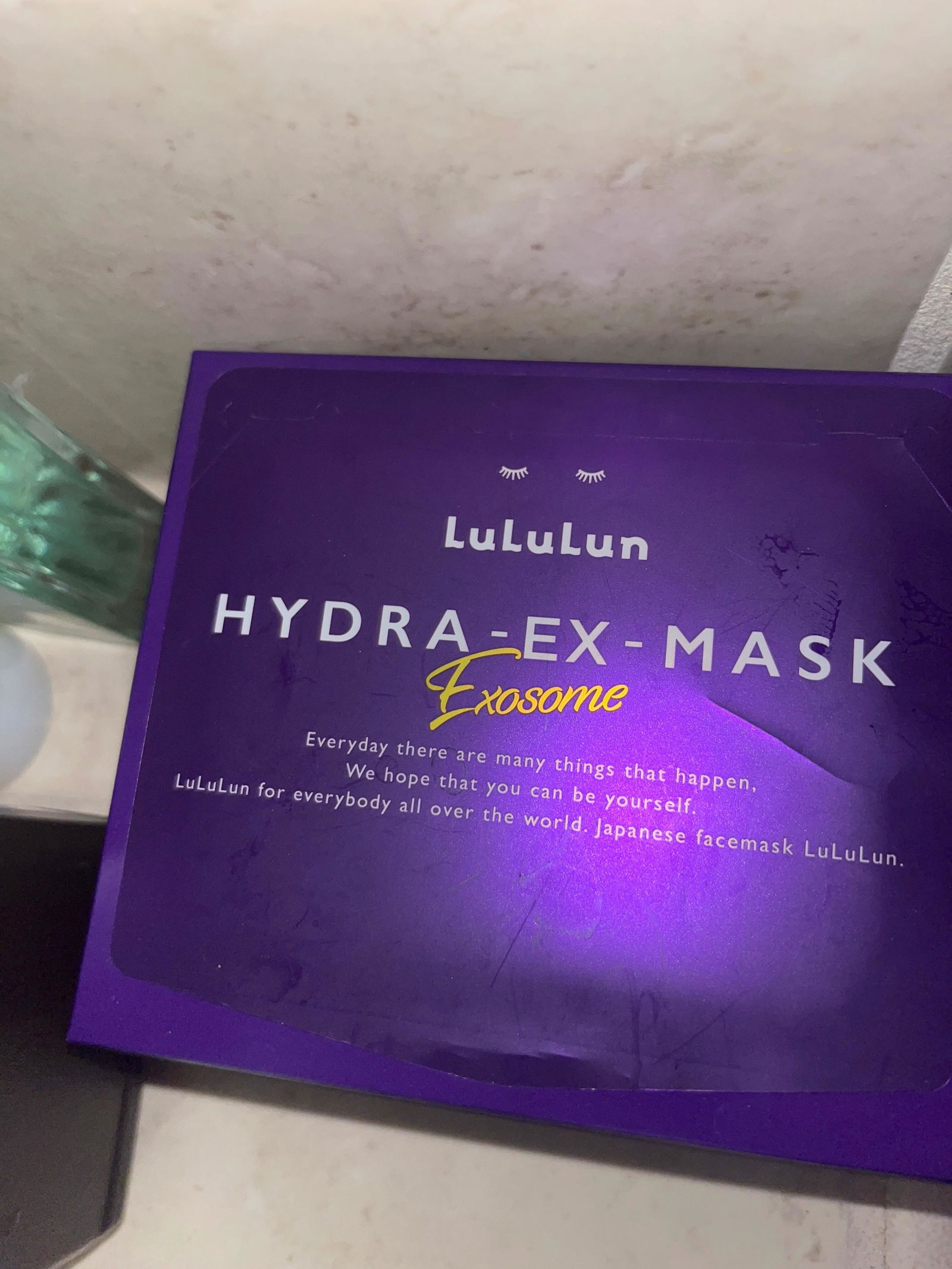 Hydra-EX Sheet Mask Exosome (For Aging Skin) – Lululun USA