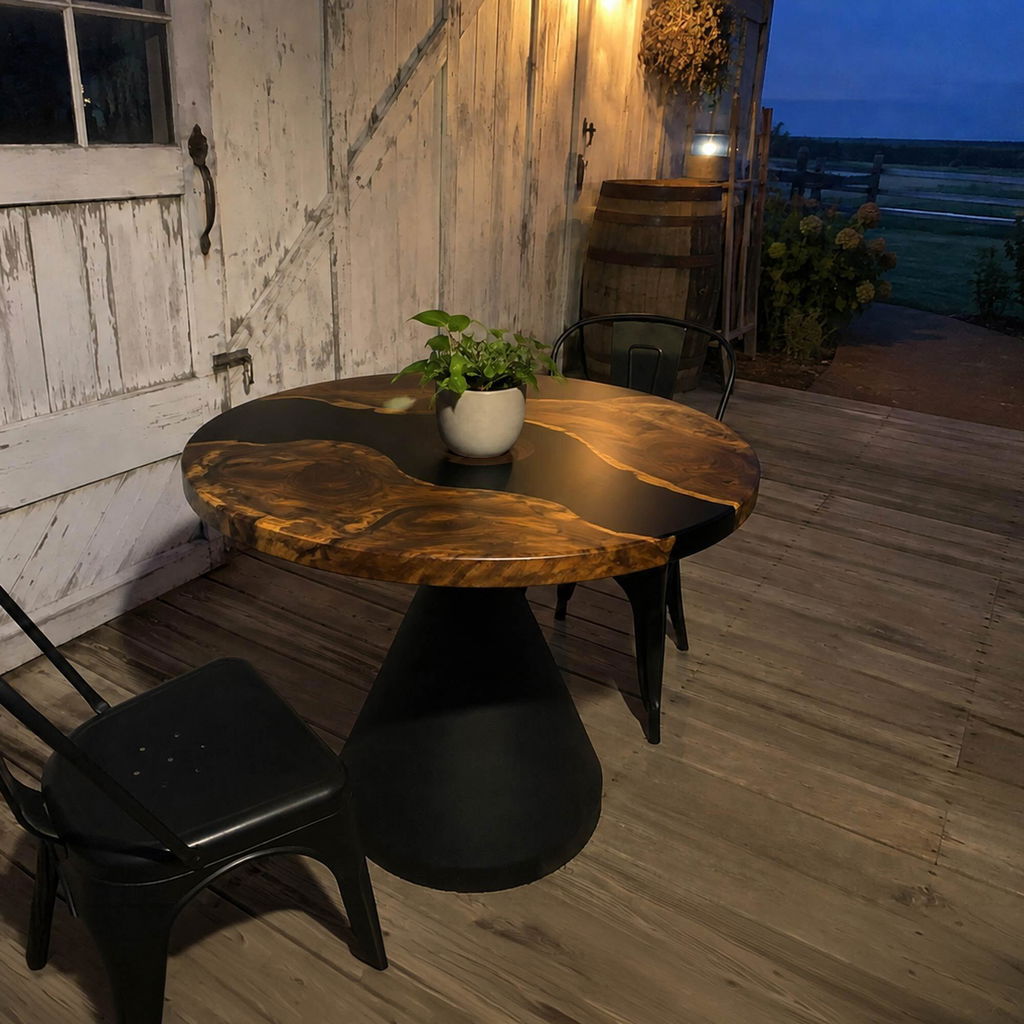 HANDCRAFTED WOOD TABLES - Unique Wood Paterns for Your Space