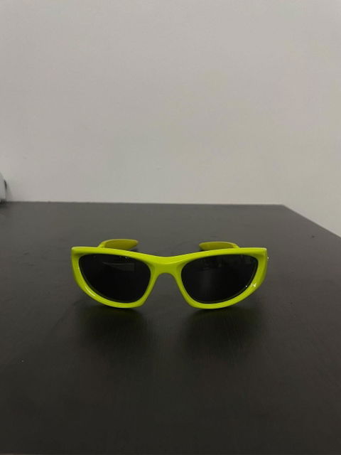 NeonGreen Wraparound Sunglasses