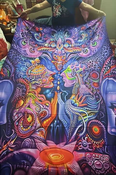 Parallel Dreams Wall Tapestry – Premium Large Art