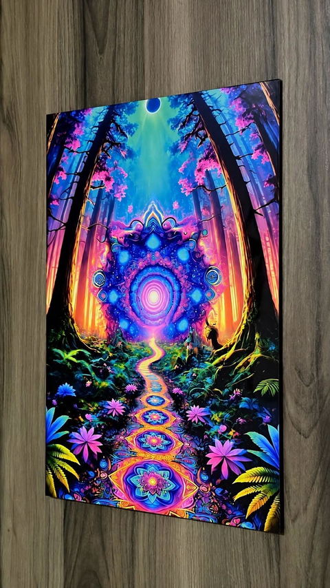 Euphoric Forest Metal Poster