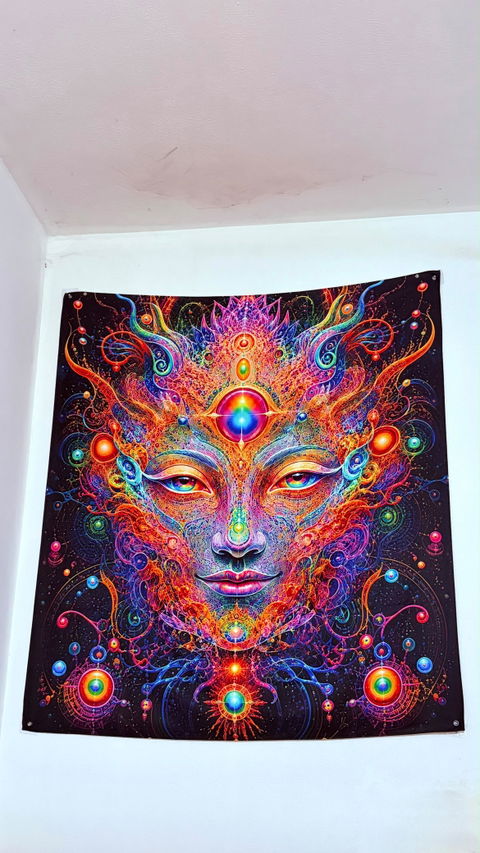 Celestial Mind Wall Tapestry – Premium Large Art