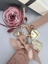 Preserved Rose Keychain Gift Set