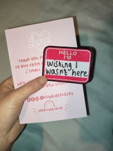 Etsy customer review photo