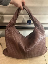 Bottega Veneta Hobo Maxi Chocolate Brown leather 50cm