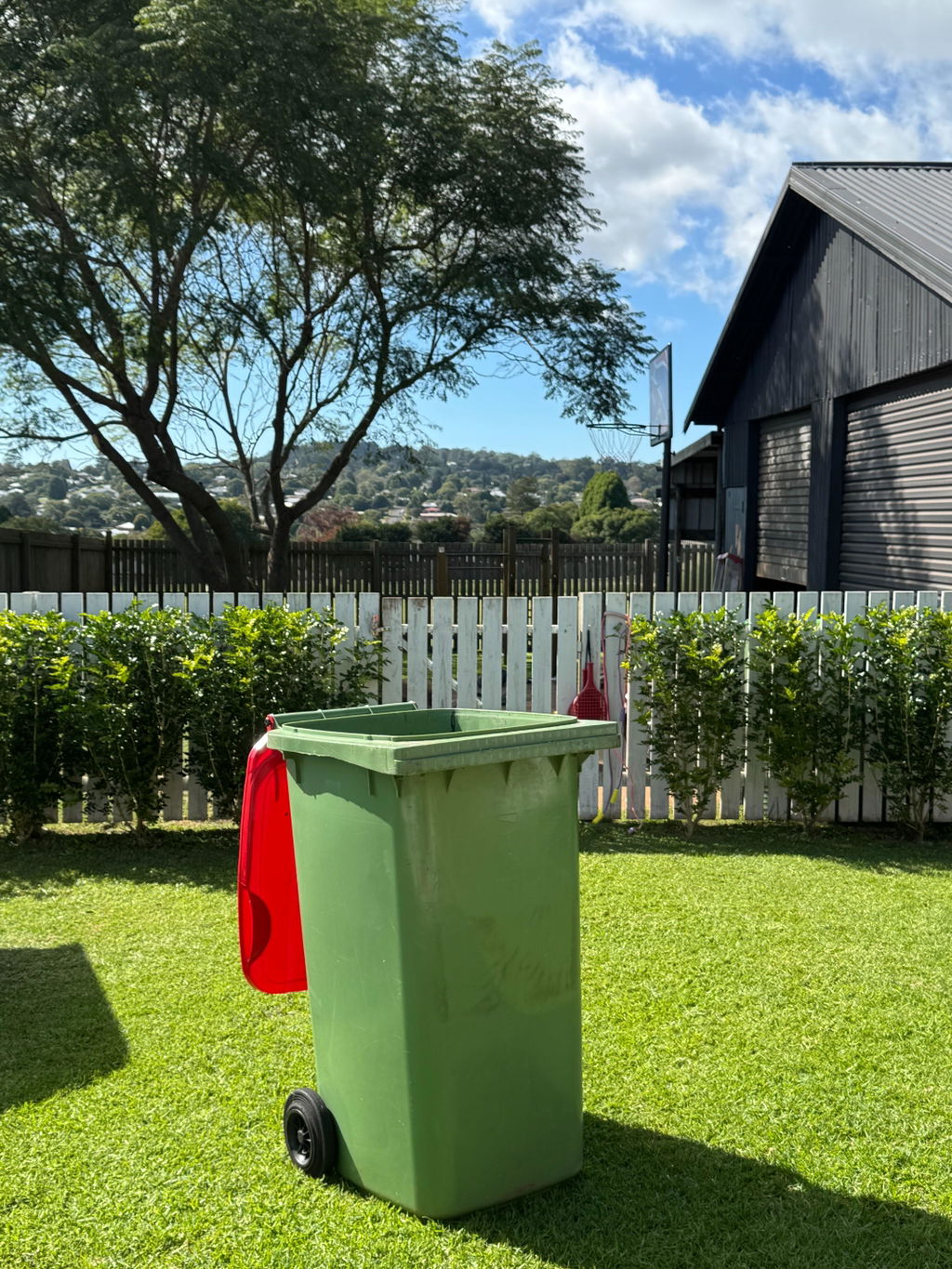 Wheelie Bin Cover - Beige - 240L