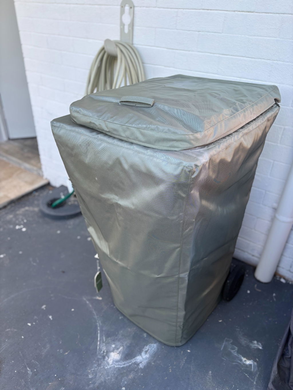 Wheelie Bin Cover - Sage Green - 240L