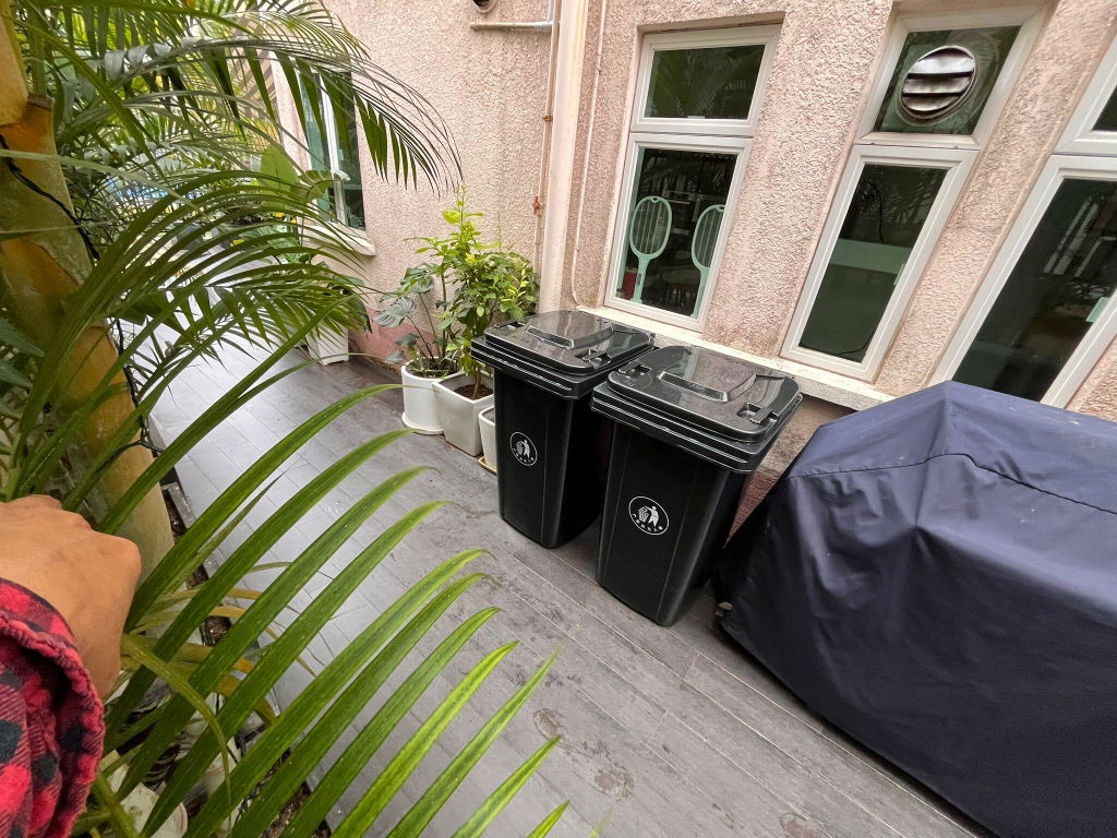 Wheelie Bin Cover - Sage Green - 240L