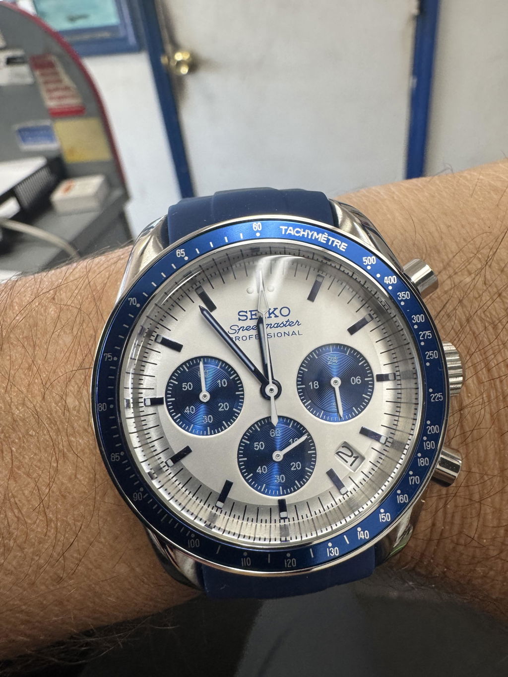 SPEEDMASTER | SNOOPY BLUE