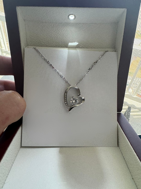 Collar para mi Suegra (con carta dedicada y Caja con Luz)