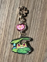 Lilypad Fred charm