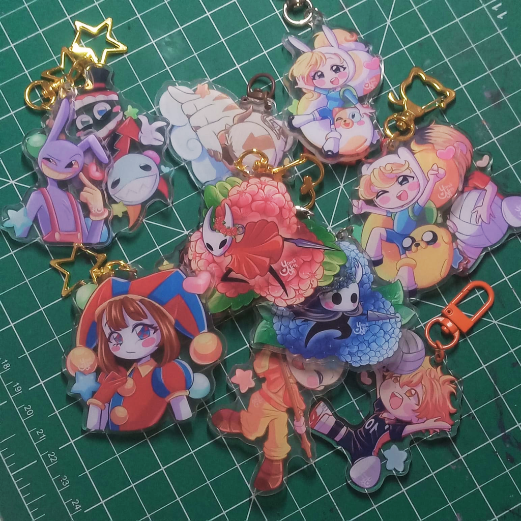 Custom Clear Acrylic Keychains