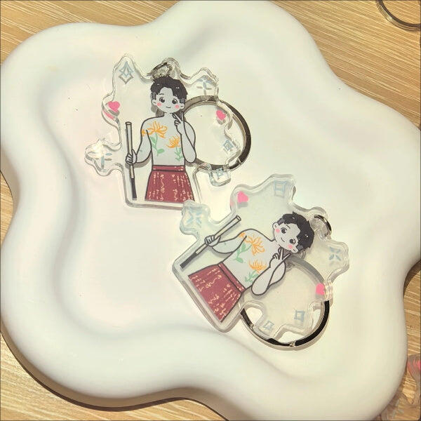 Custom Clear Acrylic Keychains