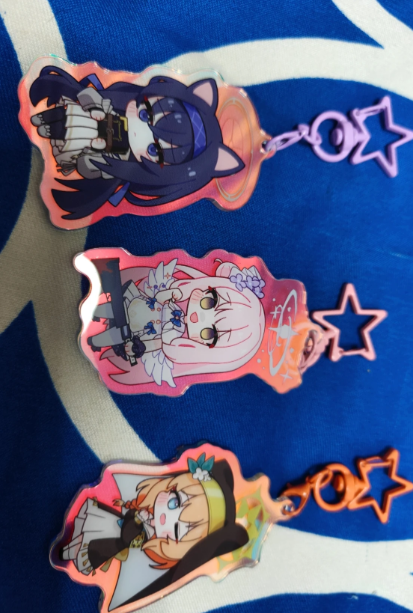 Custom Double Sided Acrylic Keychain Manufacturer | Premium Acrylic Charms