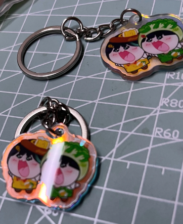 Custom Double Sided Acrylic Keychain Manufacturer | Premium Acrylic Charms