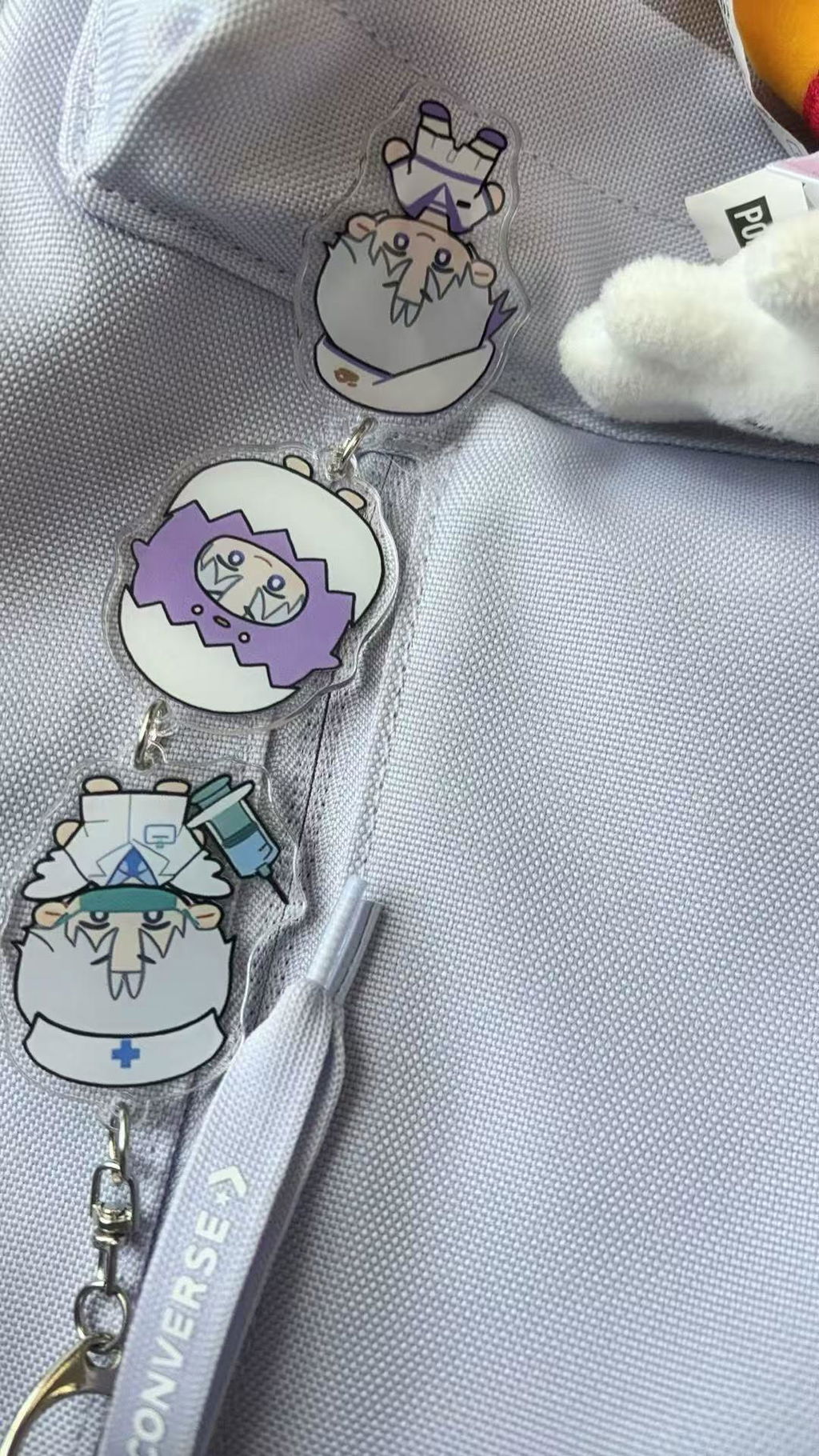 Custom Connection Transparent Acrylic Pendant