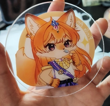 Custom Acrylic Coasters