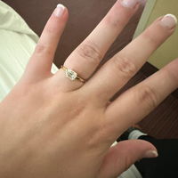 Classic Emerald Cut Moissanite Engagement Ring