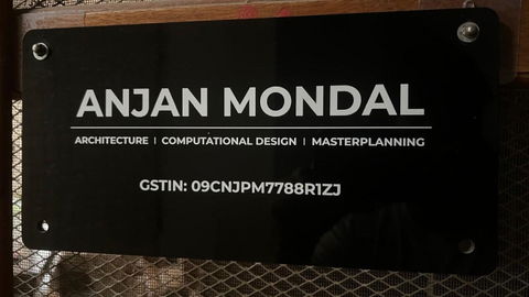 Company GST Acrylic Name Plate for Office & Business | Name Plate with GST Number