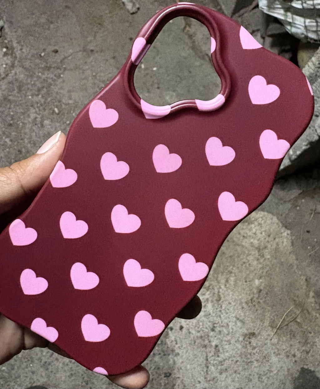 Coque iPhone Velvet Love