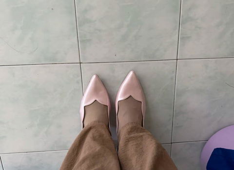 Lilea Pointed Slingback Heel