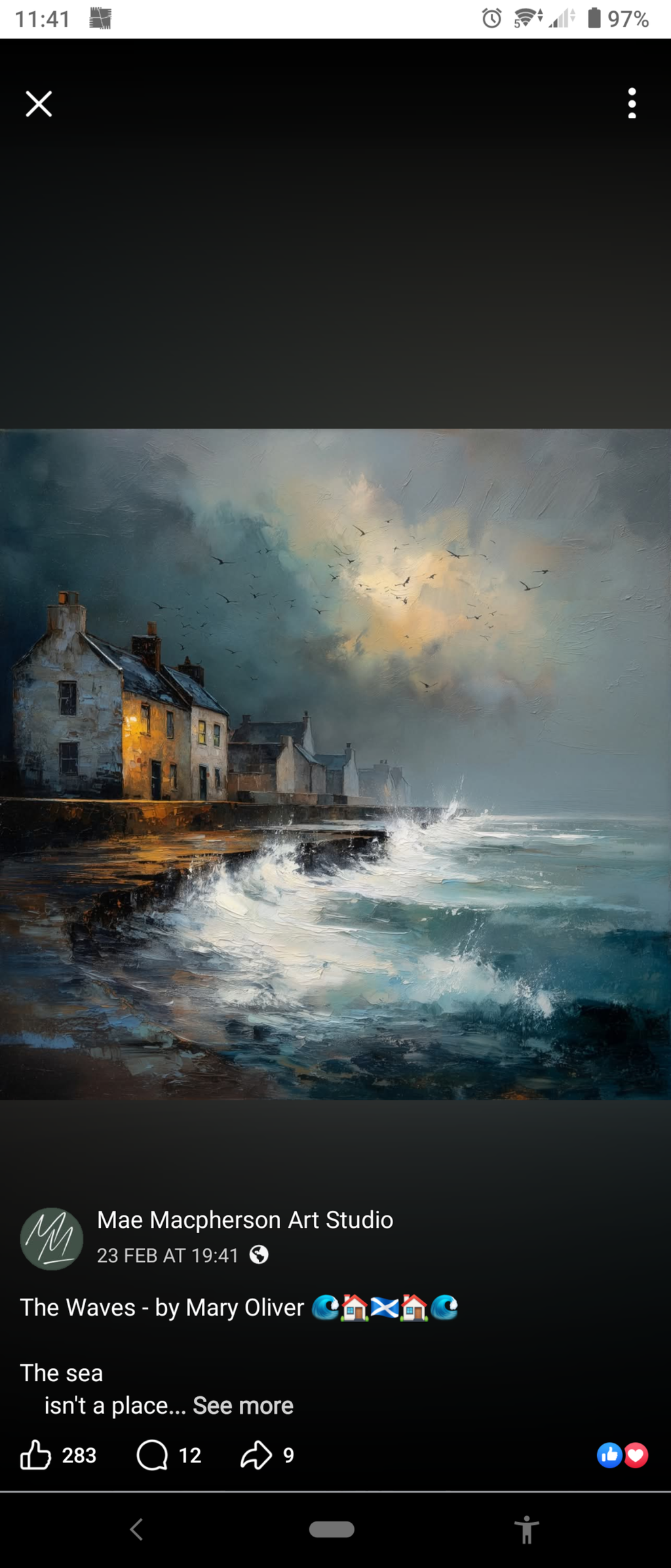 Highland Hart - Canvas Print