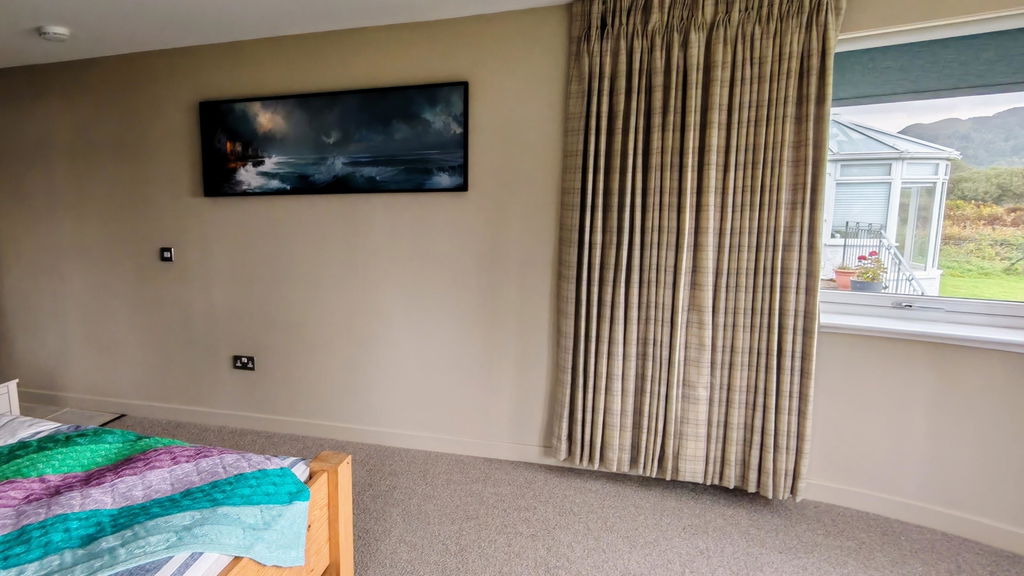 Waves At The Door - Panoramic Canvas Print (60” x 20”)