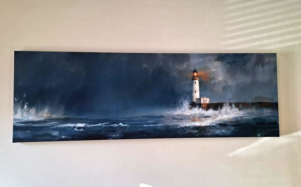 Guiding Light - Panoramic Canvas Print (60” x 20”)
