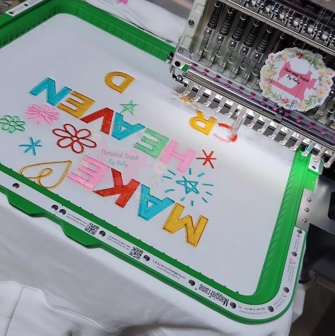 マニー　コラージュ(ミシンフレーム)未使用品 MaggieFrame マグネット刺繍枠 6.9″ × 6.9″（175 × 175 mm）｜Tajima