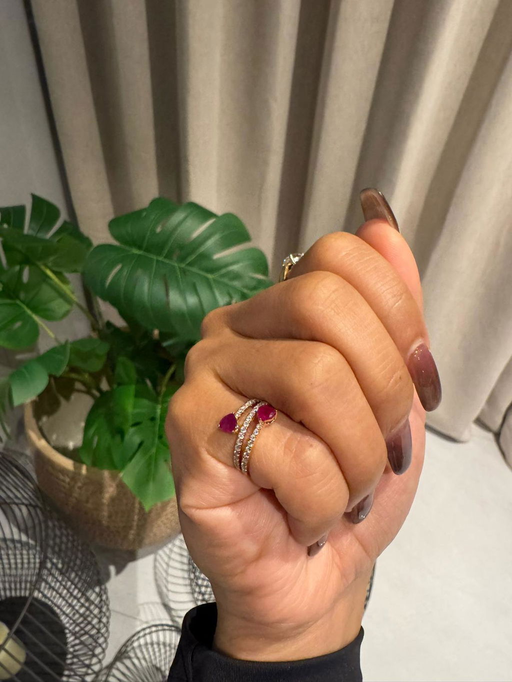 Rosé Temptation Ring