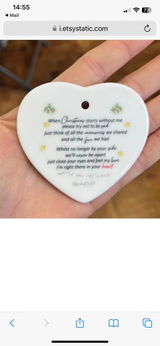 Etsy customer review photo