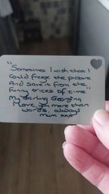 Etsy customer review photo