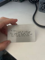 Etsy customer review photo