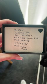Etsy customer review photo