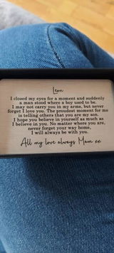 Etsy customer review photo