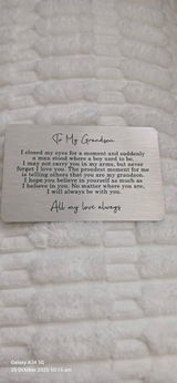 Etsy customer review photo