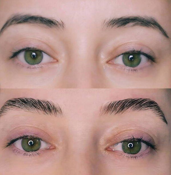 Réalisation de Marjolène L., formation Browlift Maison Regard