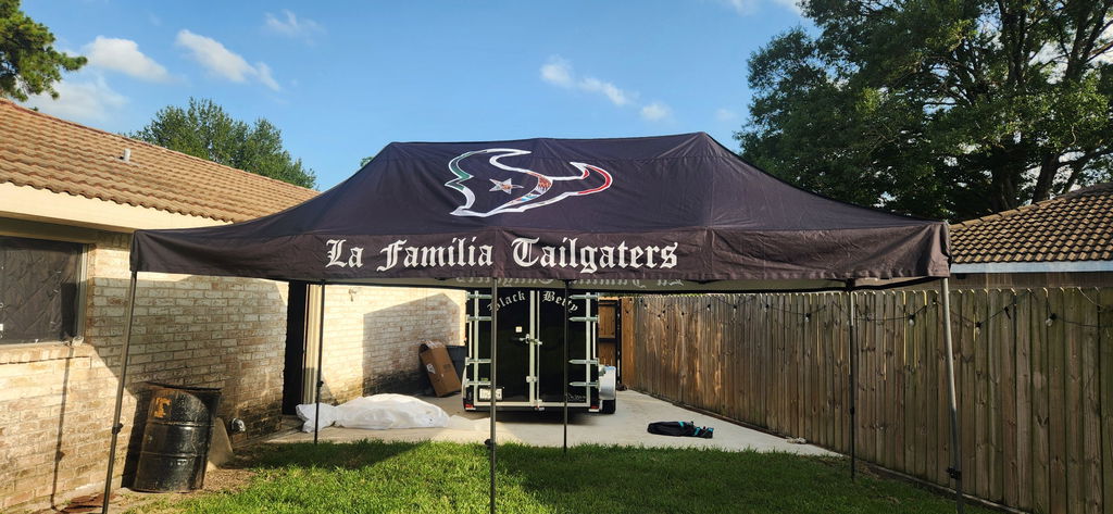 10x20 Custom Canopy Tent Package