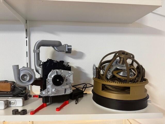 Rotary Engine Model Kit - Hardware Kit