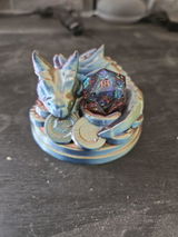 Baby Dragon Dice Guardian - 3D Printed