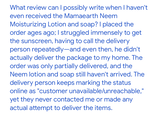 Anonymous review photo
