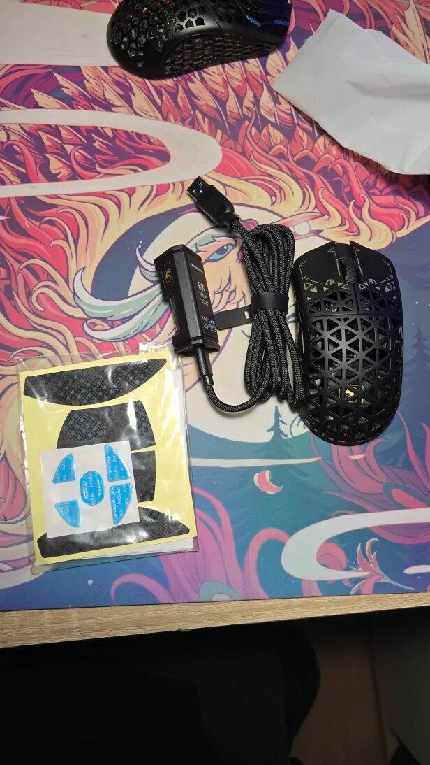 MAMBASNAKE M5 Ultra Carbon Fiber  Wireless Gaming Mouse 8Khz with PAW3950MAX