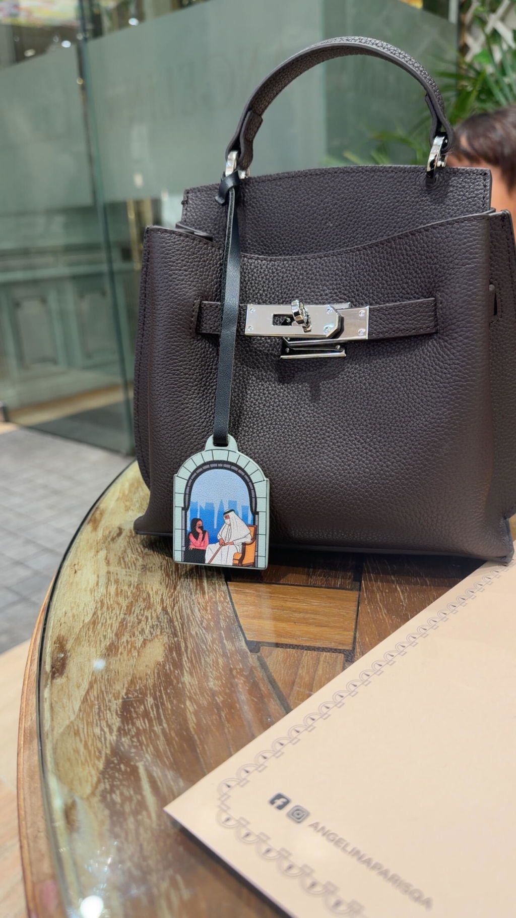 MINI AURA DAILY BAG - ESPRESSO