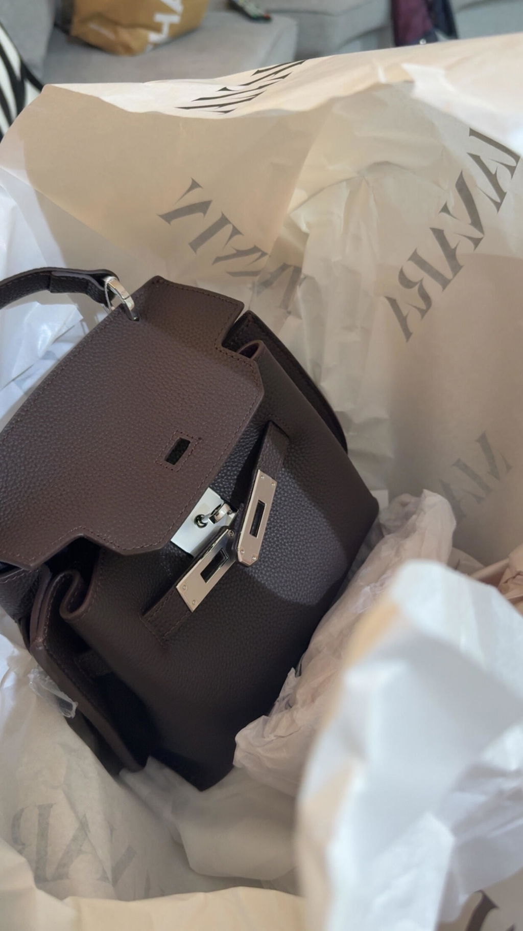 MINI AURA DAILY BAG - ESPRESSO