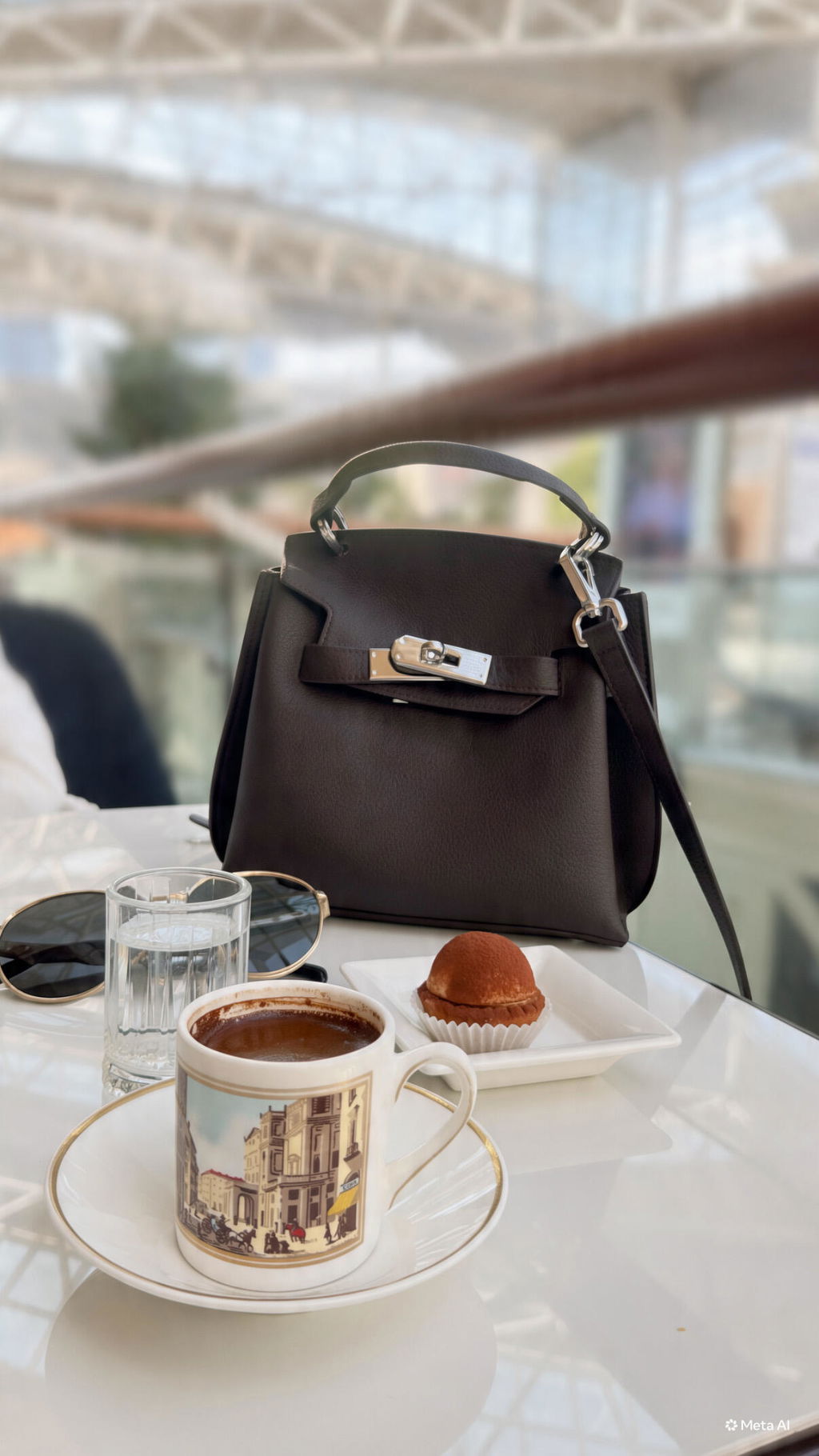 MINI AURA DAILY BAG - ESPRESSO