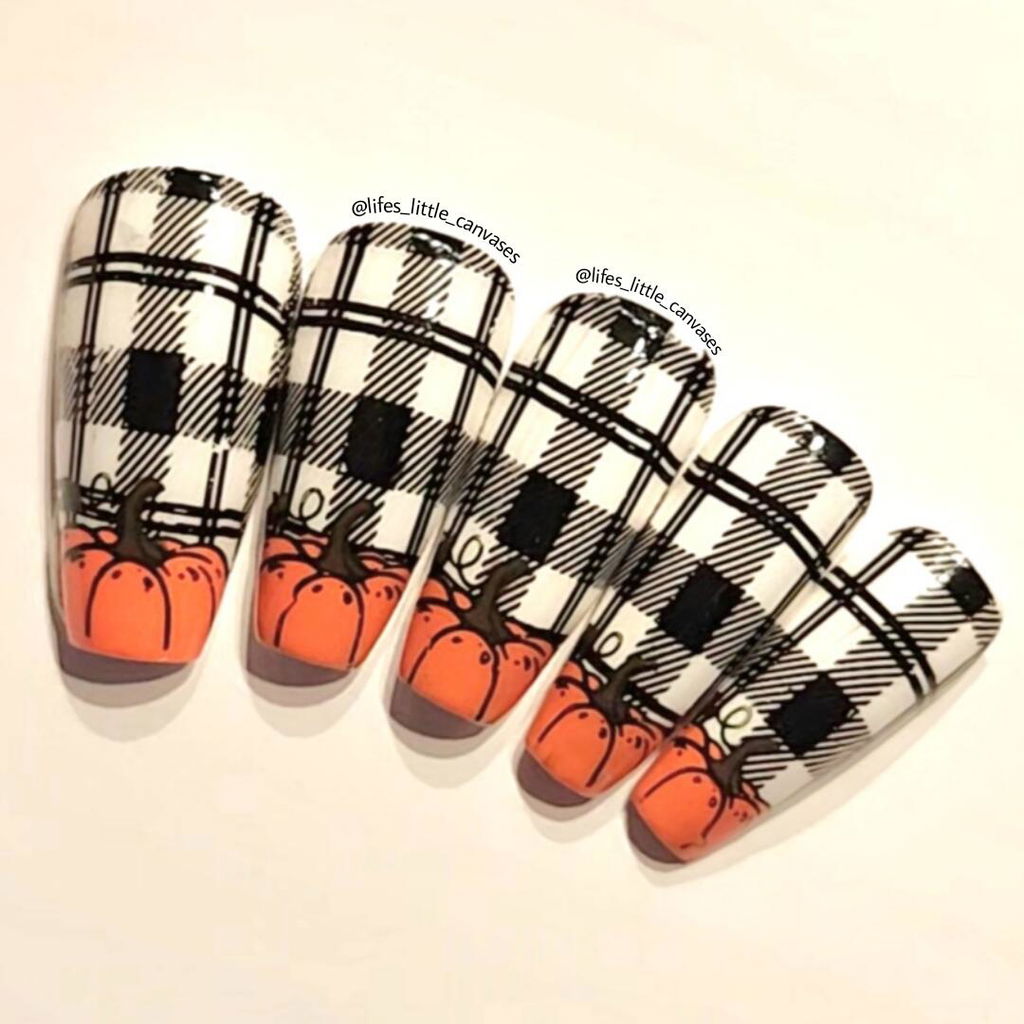 Pumpkin Patch (M520) - Nail Stamping Plate