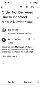 Anonymous review photo