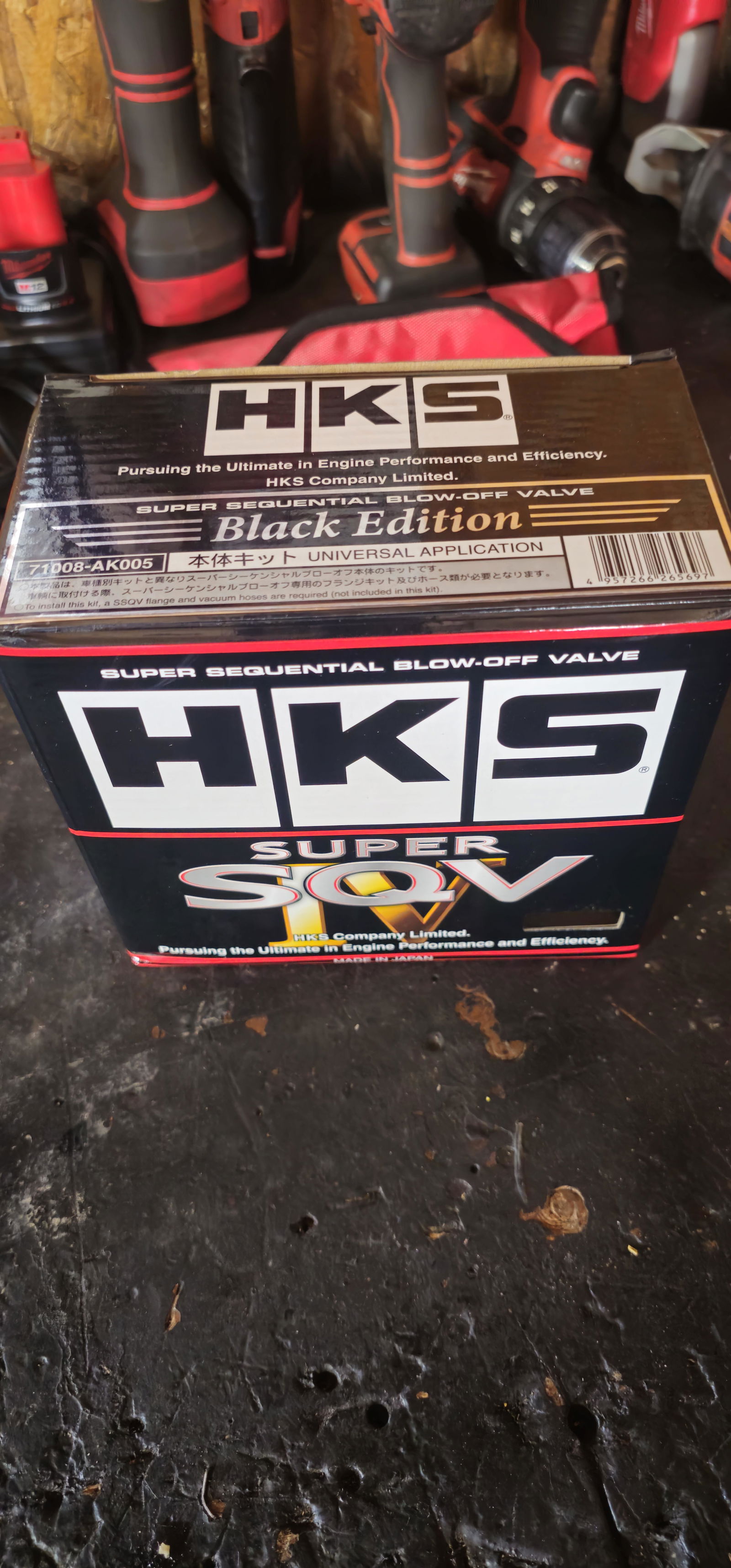 HKS Super SQV4 Blow Off Valve - Black Edition (71008-AK005