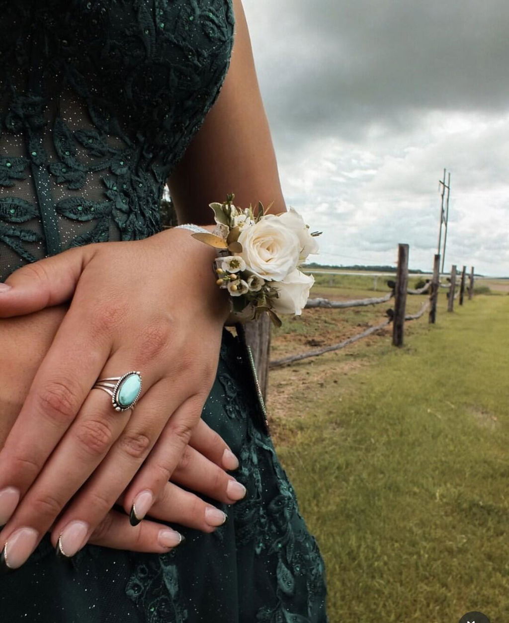 Turquoise Ring in Sterling Silver 925