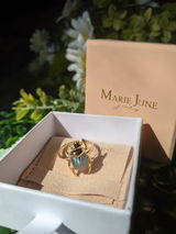 Sacred Scarab Ring